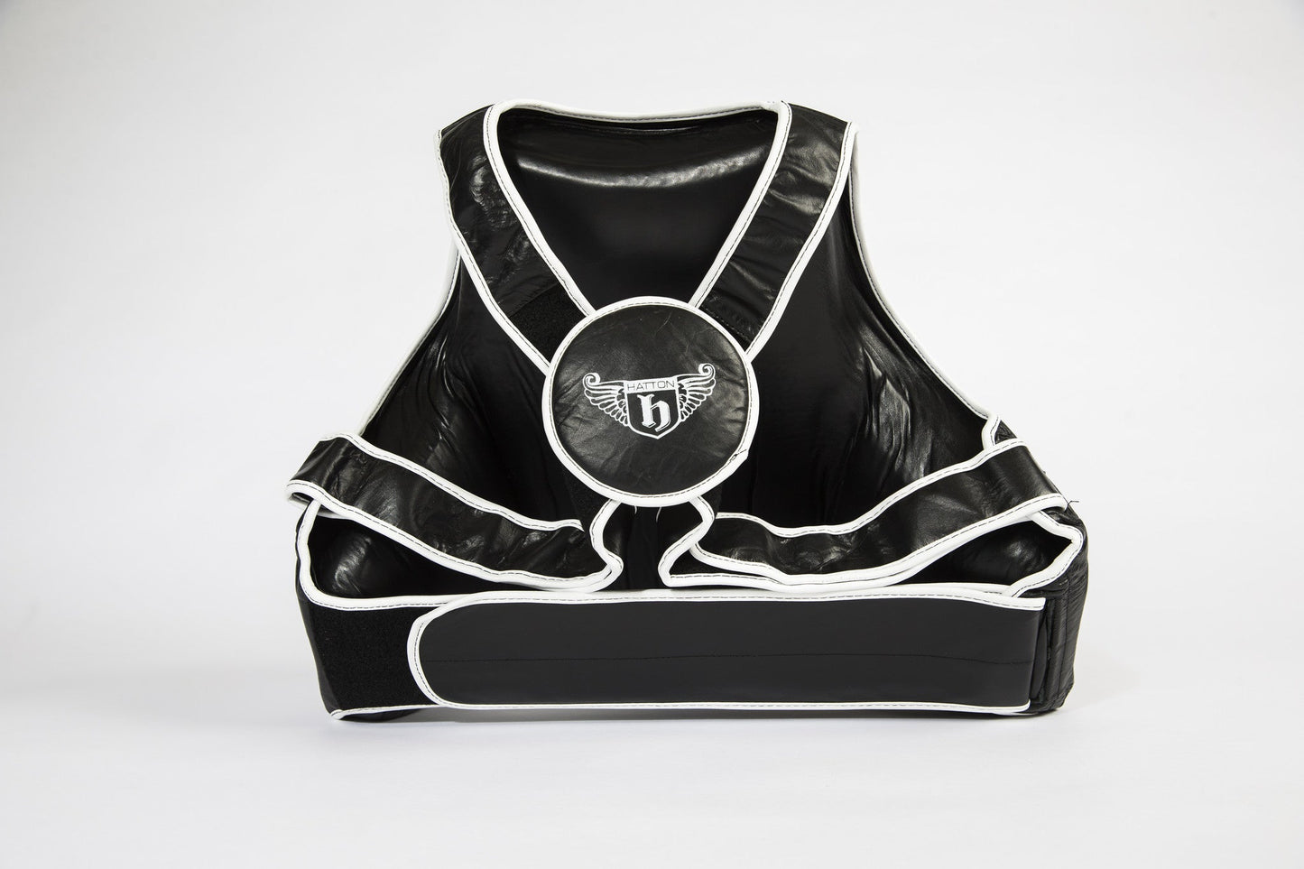 Hatton Boxing Pro Leather Body Protector - detail view