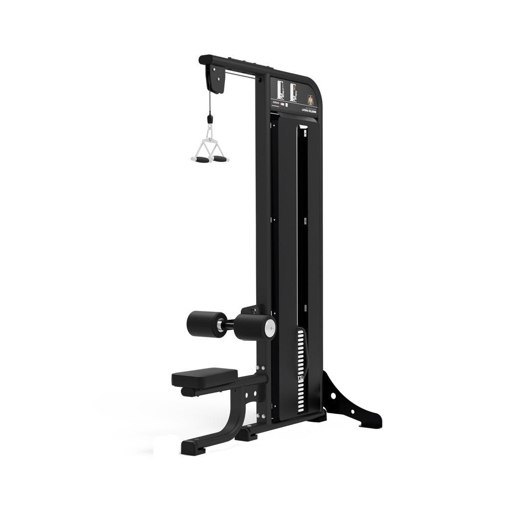 JORDAN Lateral Pulldown - 125kg Weight Stack - Black - main product view