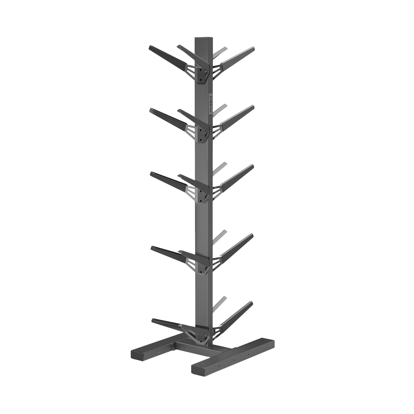 JORDAN Medicine / Grip / Slam Ball Rack (10 Ball) - Grey - alternate angle