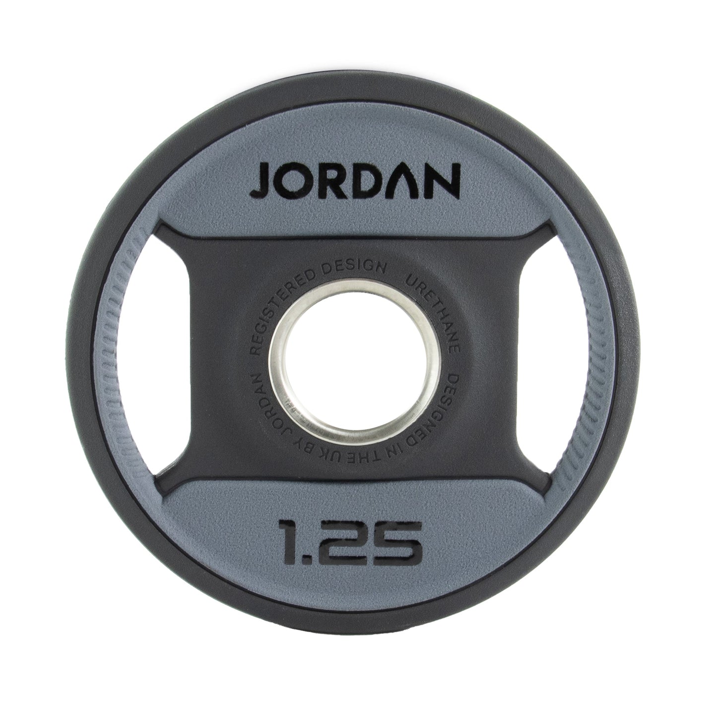 JORDAN 1.25kg Urethane Dual Grip Olympic Plate - main product view