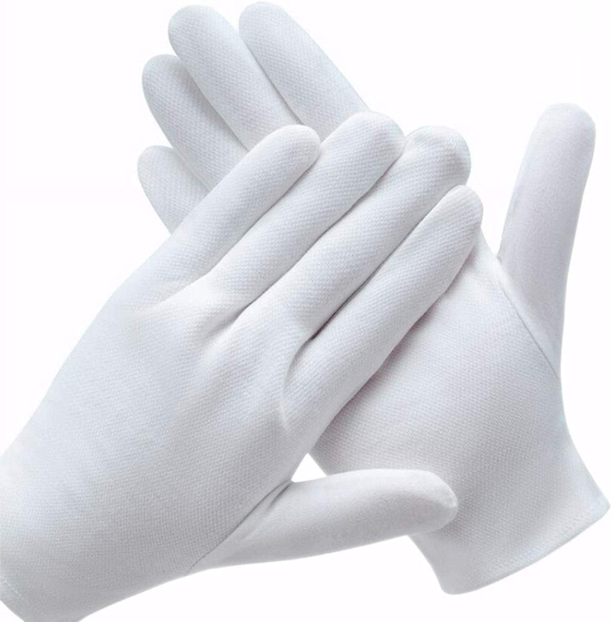 Hatton White Cotton Inner Glove- Large - Pack Of 12