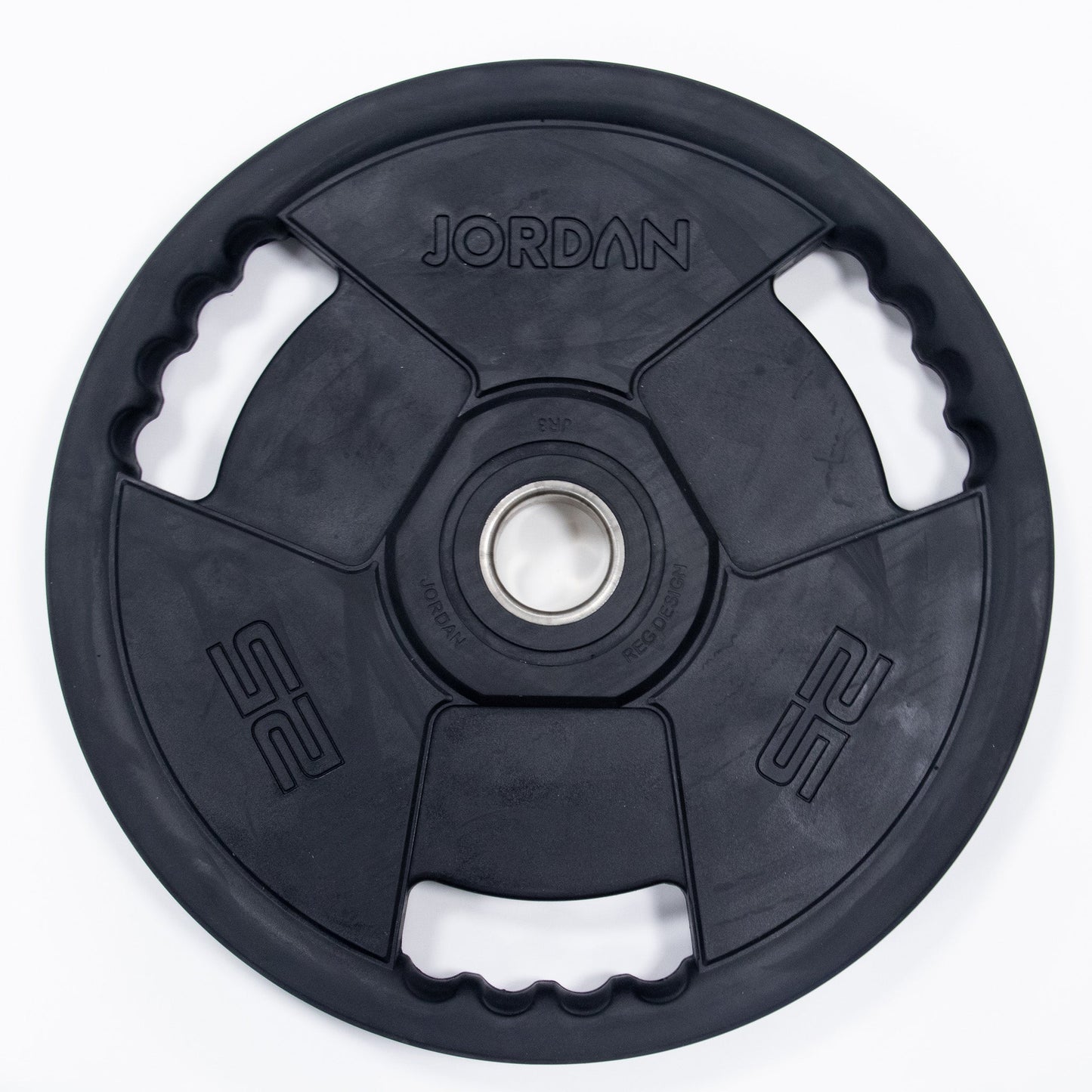 JORDAN 25kg Classic Rubber Olympic Plate - main product view