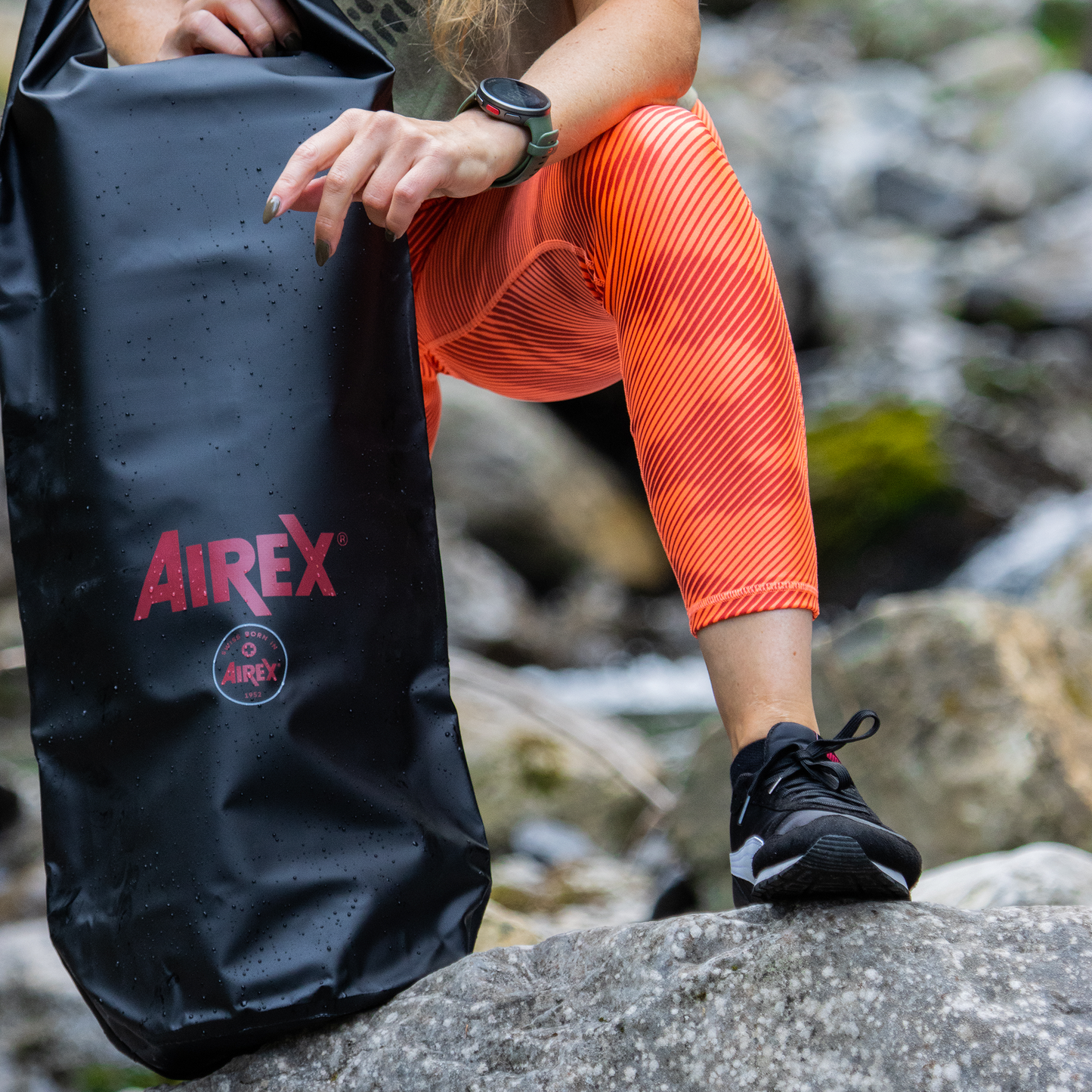 AIREX Yoga Mat Carry Bag - Black - additional view