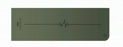 AIREX Heatbeat Mat - 610 x 1830 x 4mm - Olive - main product view
