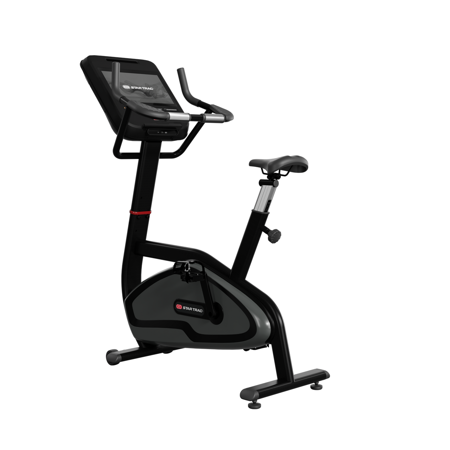 4 SERIES UPRIGHT BIKE W/10" LCD, -60 BLACK - main product view