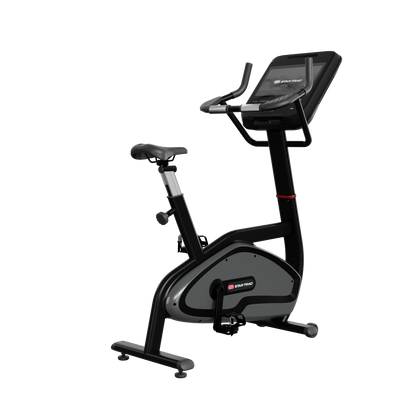 4 SERIES UPRIGHT BIKE W/10" LCD, -60 BLACK - detail view