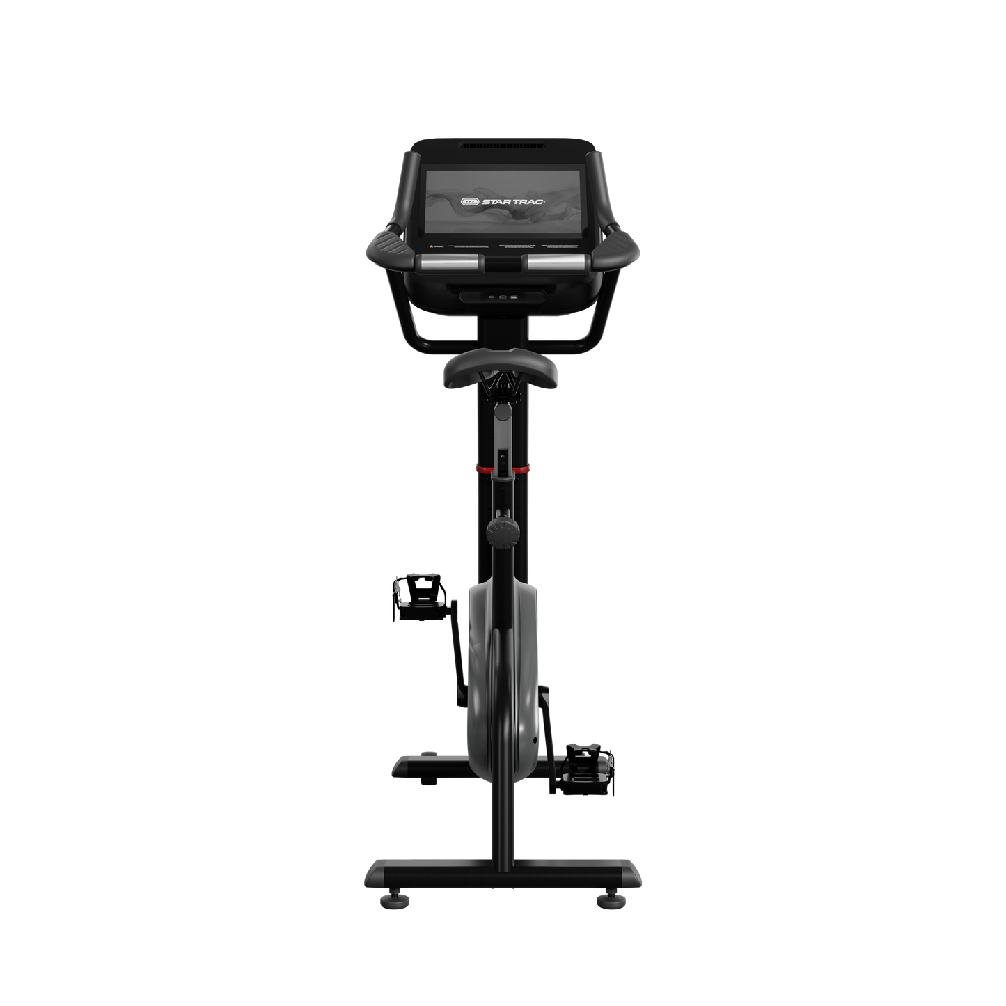 4 SERIES UPRIGHT BIKE W/10" TOUCHSCREEN, -60 BLACK - alternate angle