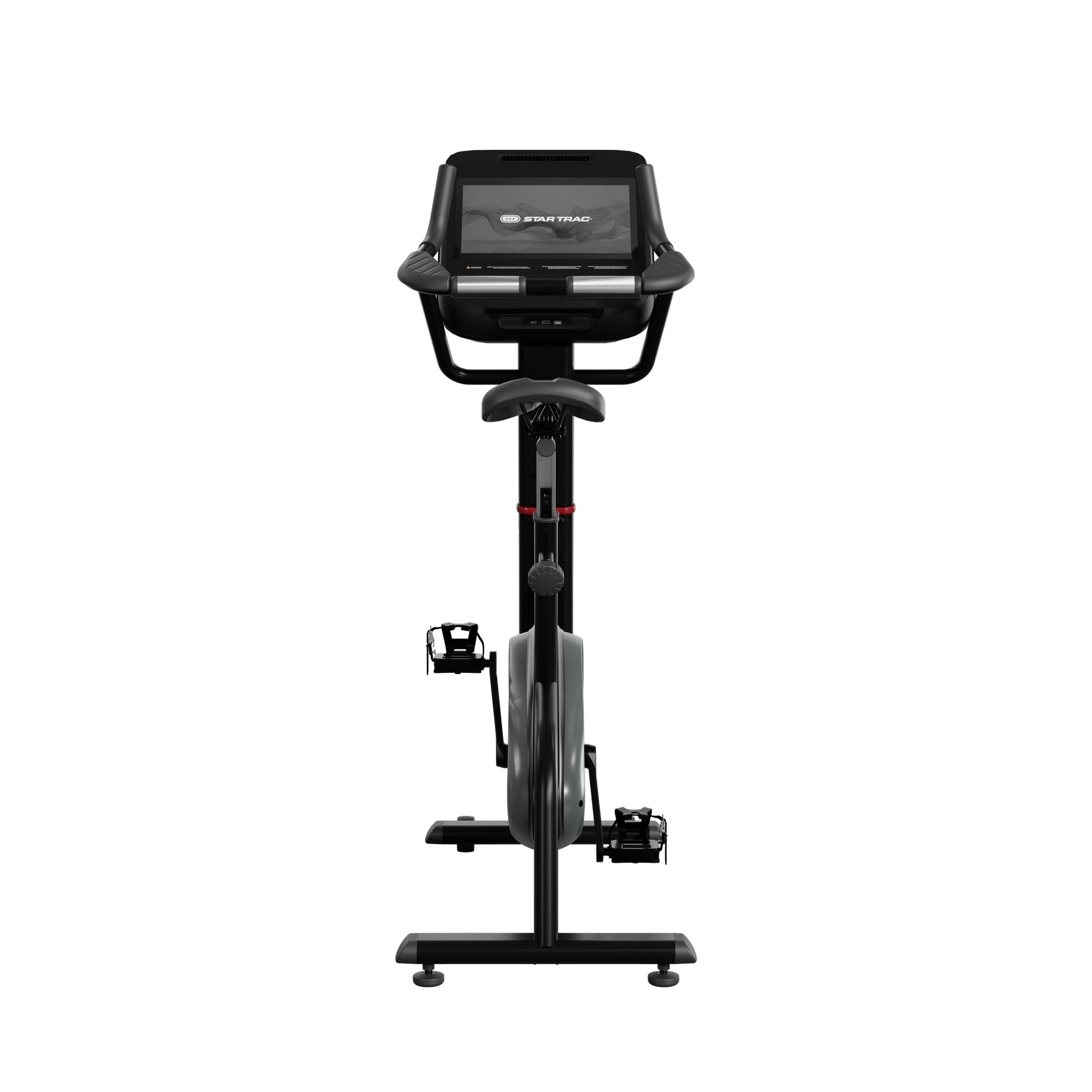 4 SERIES UPRIGHT BIKE W/10" TOUCHSCREEN, -60 BLACK - alternate angle