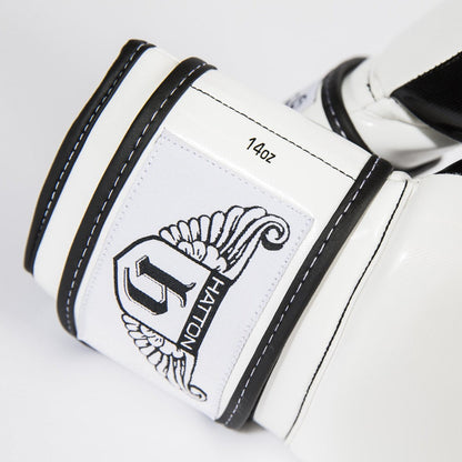 Hatton PU CoolFlow Fitness Glove (pair) White 10oz - AresFit