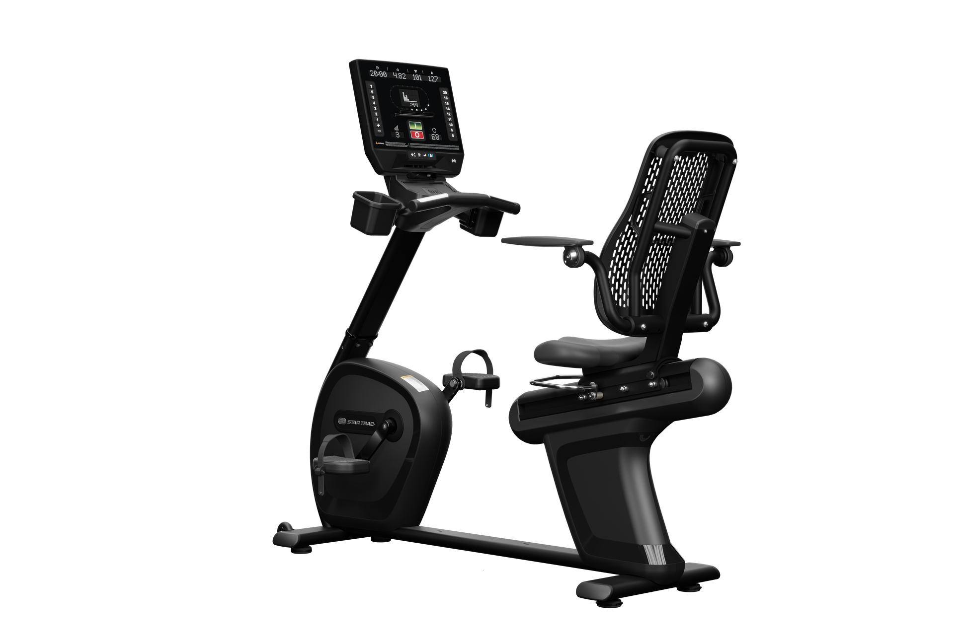 8 Series Recumbent Bike W/2019 15" PAL EMBEDD - 60 BLACK - view 6
