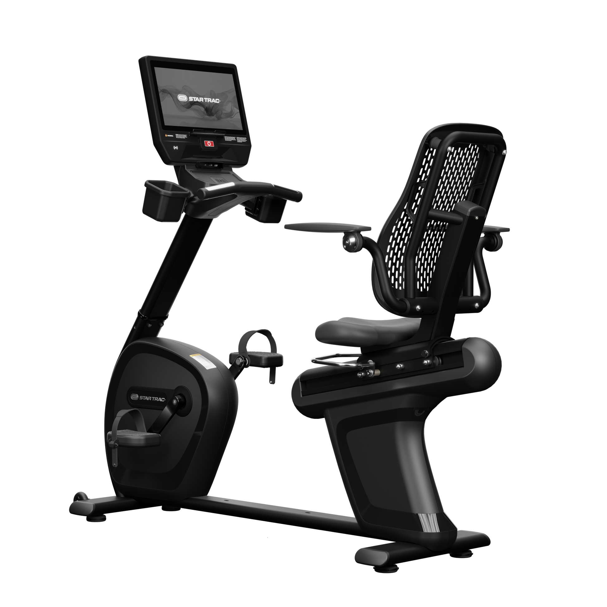 8 Series Recumbent Bike W/2019 15" PAL EMBEDD - 60 BLACK - main product view