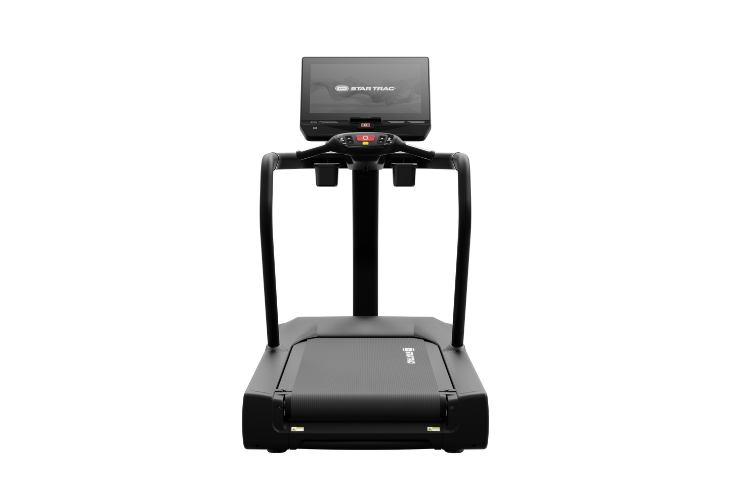 8 Series TRx Treadmill 220V, W/19" PAL EMBEDD - 60 BLACK - detail view
