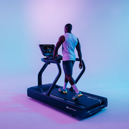 8 Series TRx Treadmill 110V, W/LCD QUICK KEYS-MI - 60 BLACK - alternate angle