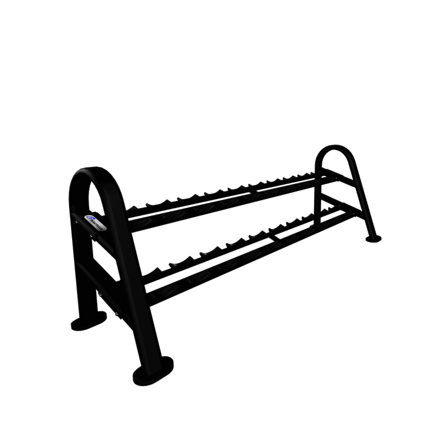 Nautilus Instinct Dumbbell Rack 10-pair / 2 Tier