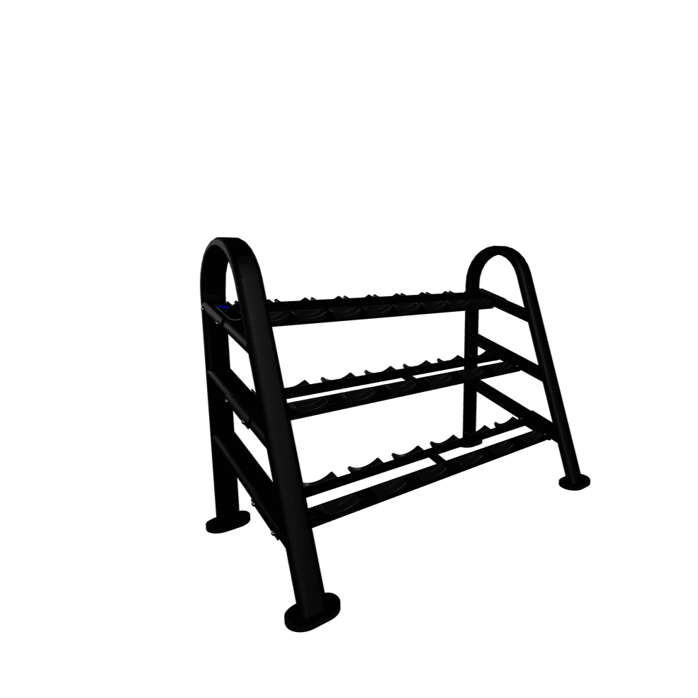 Nautilus Instinct Dumbbell Rack 10-pair / 3 Tier;Nautilus Instinct Dumbbell Rack 10-pair / 3 Tier