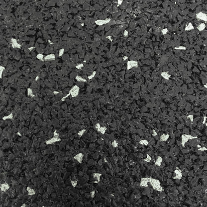 JORDAN Activ Square - Gym Flooring - Black Tile with grey fleck 50cm x 50cm x 15mm - view 5