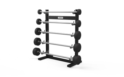 JORDAN Barbell Rack (10 Bar) - Black - alternate angle