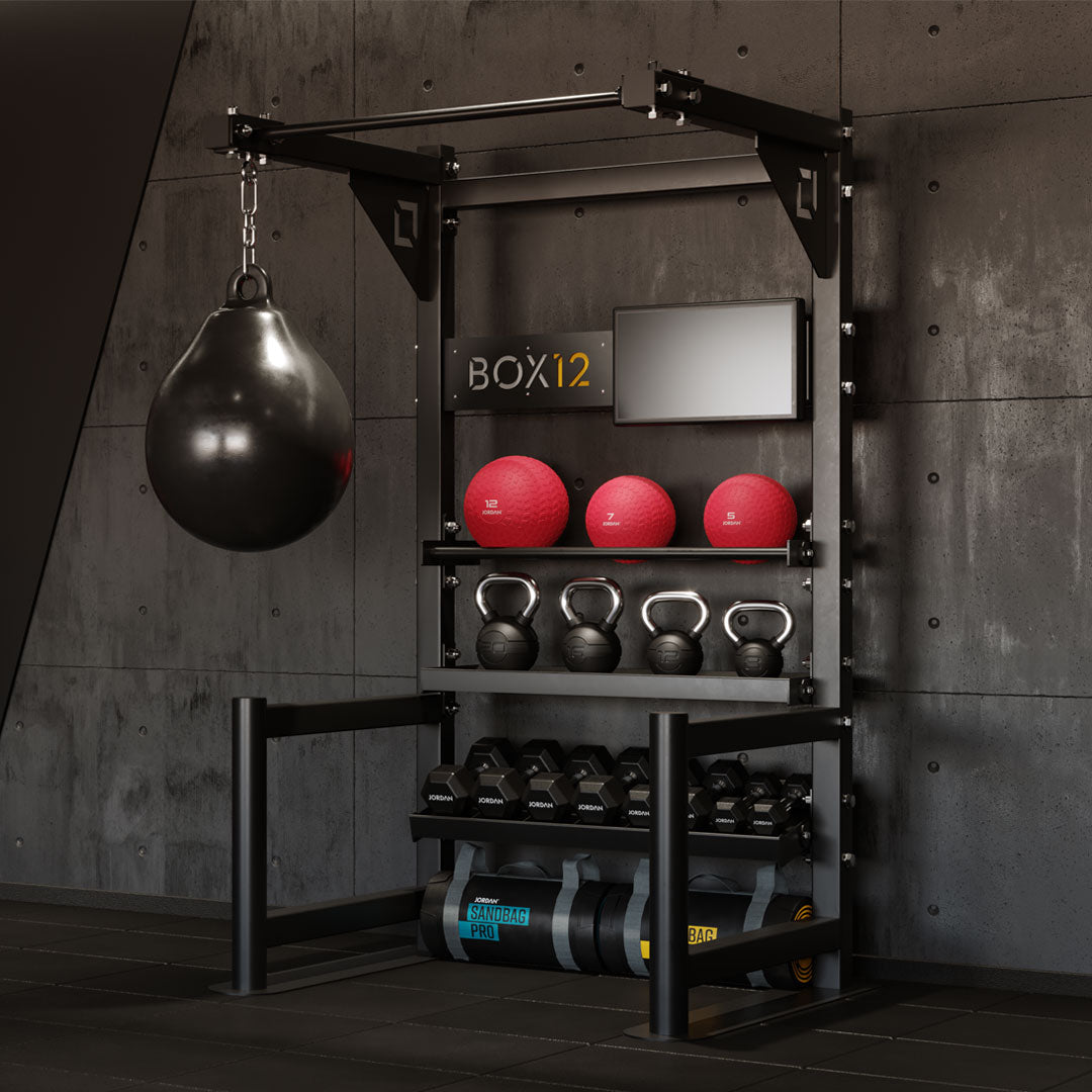 BOX12 Boxing Pod & Interactive Touch Screen - alternate angle