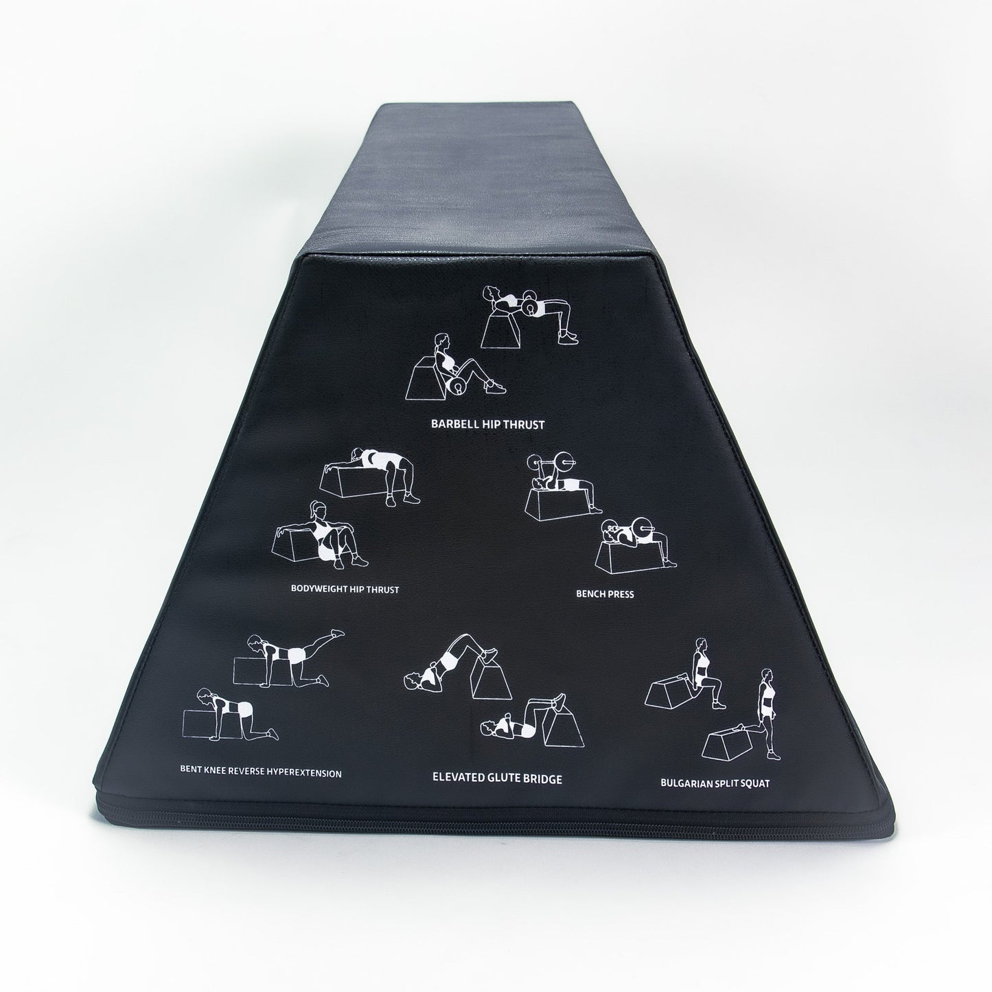 JORDAN Hip Thrust Soft Bench - 91cm x 45cm x 31cm (New Design) - view 4