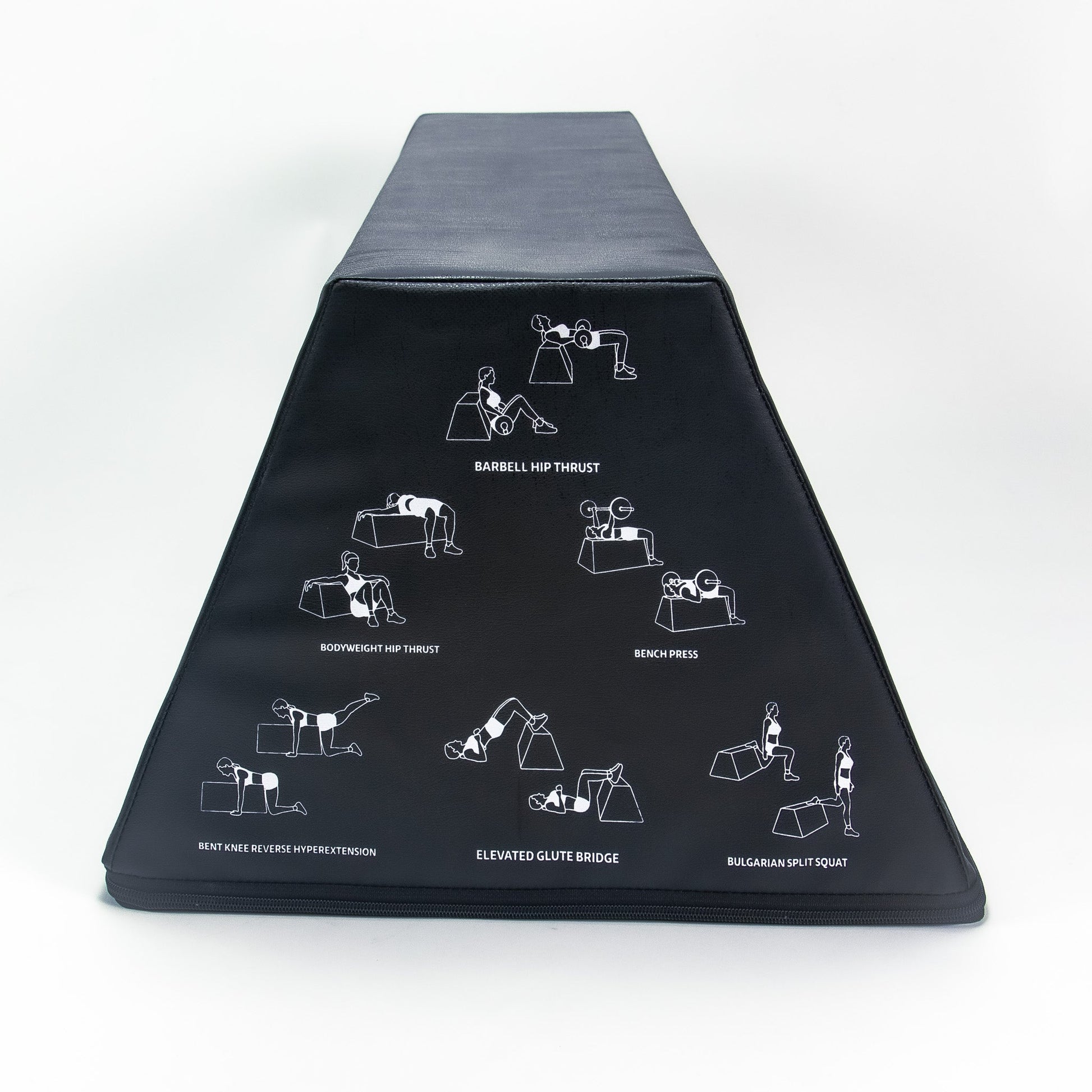 JORDAN Hip Thrust Soft Bench - 91cm x 45cm x 31cm (New Design) - view 4