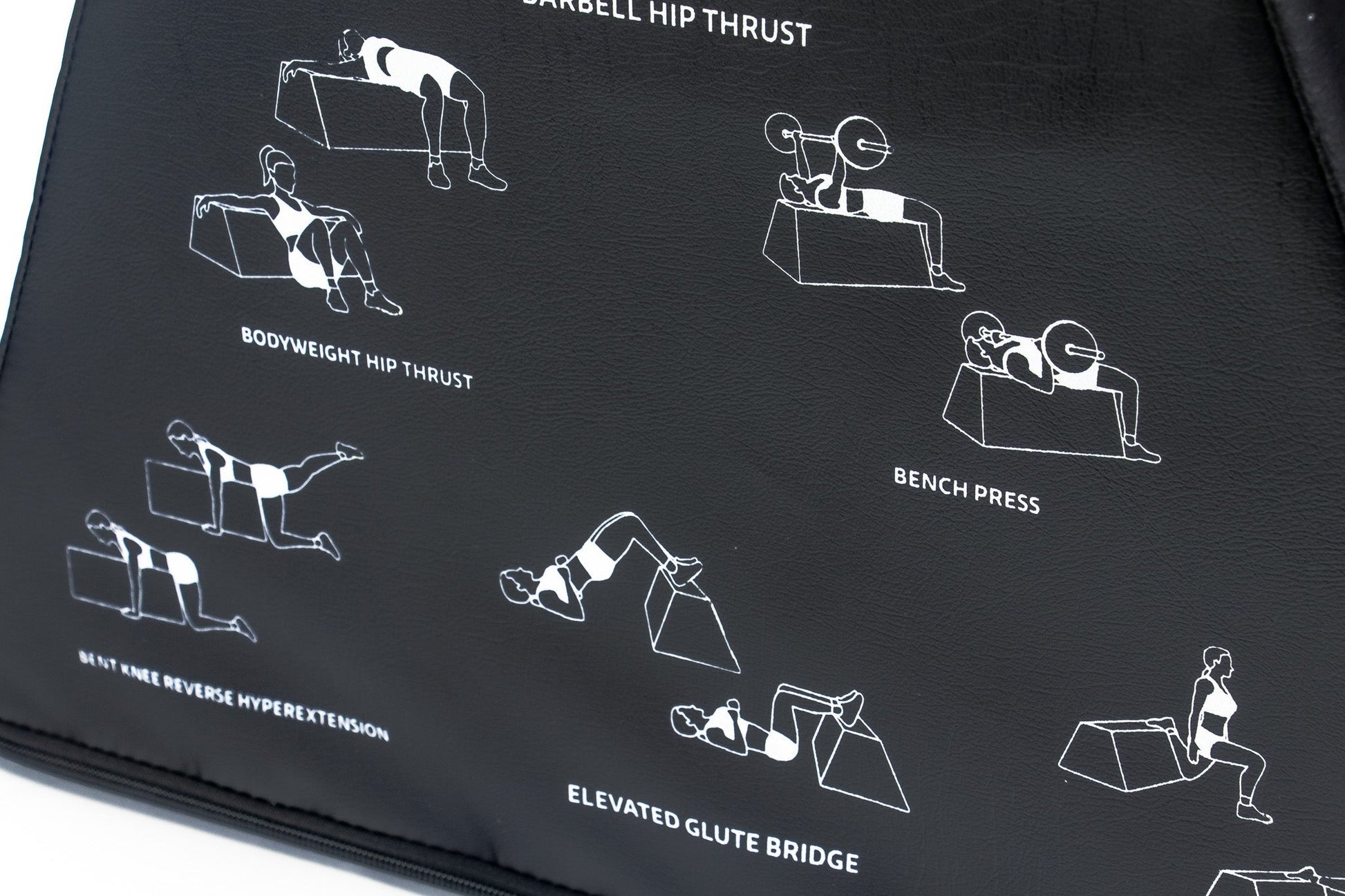 JORDAN Hip Thrust Soft Bench - 91cm x 50cm x 36cm (New Design) - view 7