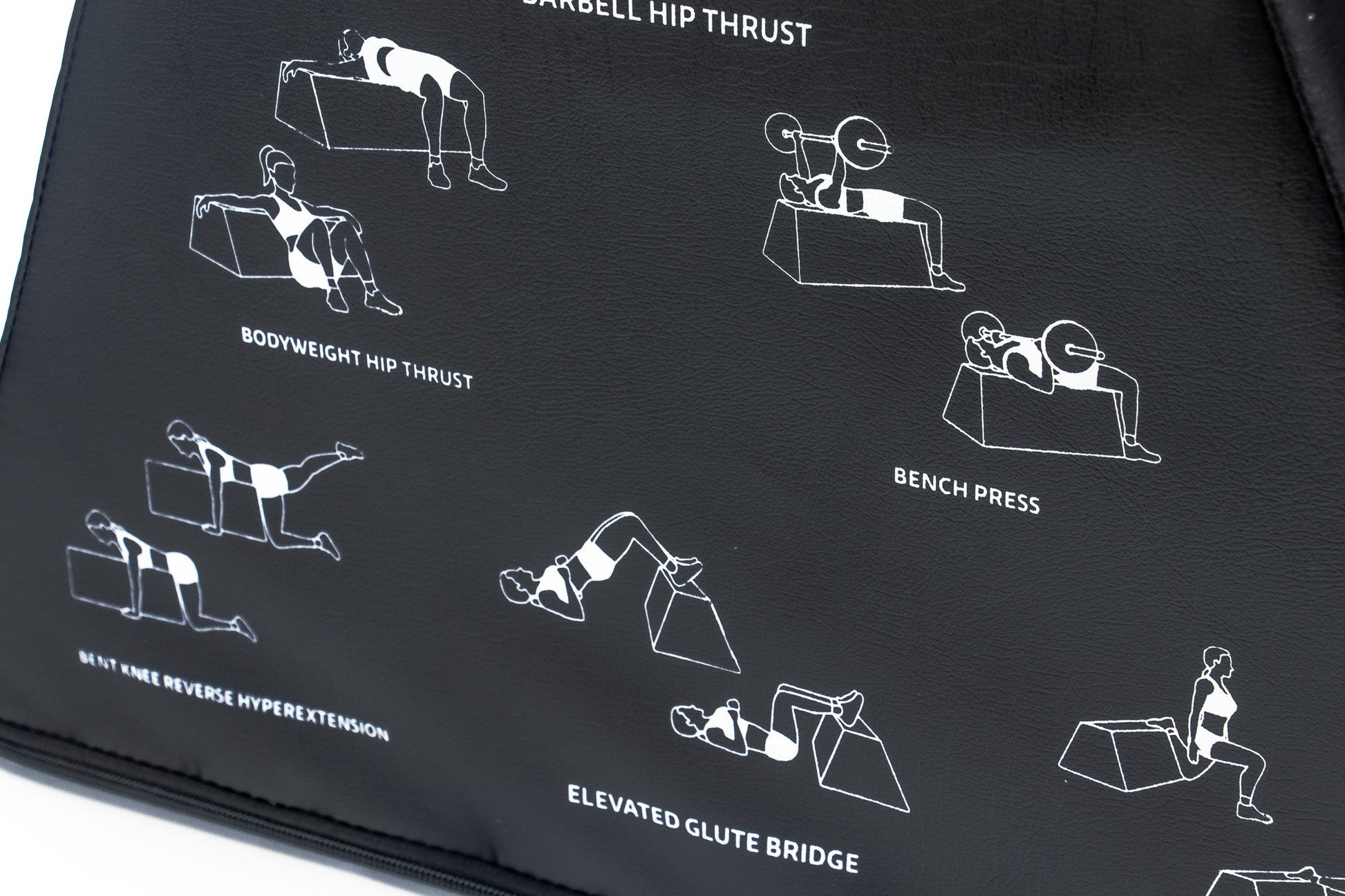 JORDAN Hip Thrust Soft Bench - 91cm x 45cm x 31cm (New Design) - view 7