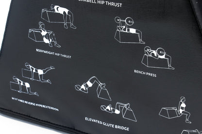JORDAN Hip Thrust Soft Bench - 91cm x 45cm x 31cm (New Design) - view 7