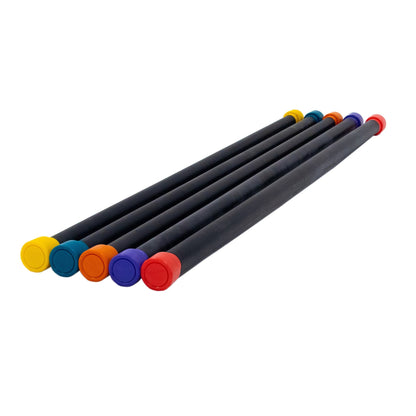 JORDAN 5kg Fit Bar (1000mm bar) - Orange - alternate angle