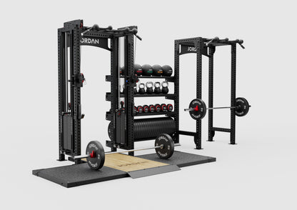 JORDAN J75 Kettlebell & Dumbbells Storage Shelf - 1080mm - view 7