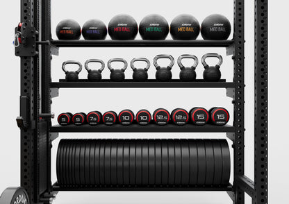 JORDAN J75 Kettlebell & Dumbbells Storage Shelf - 1080mm - view 8