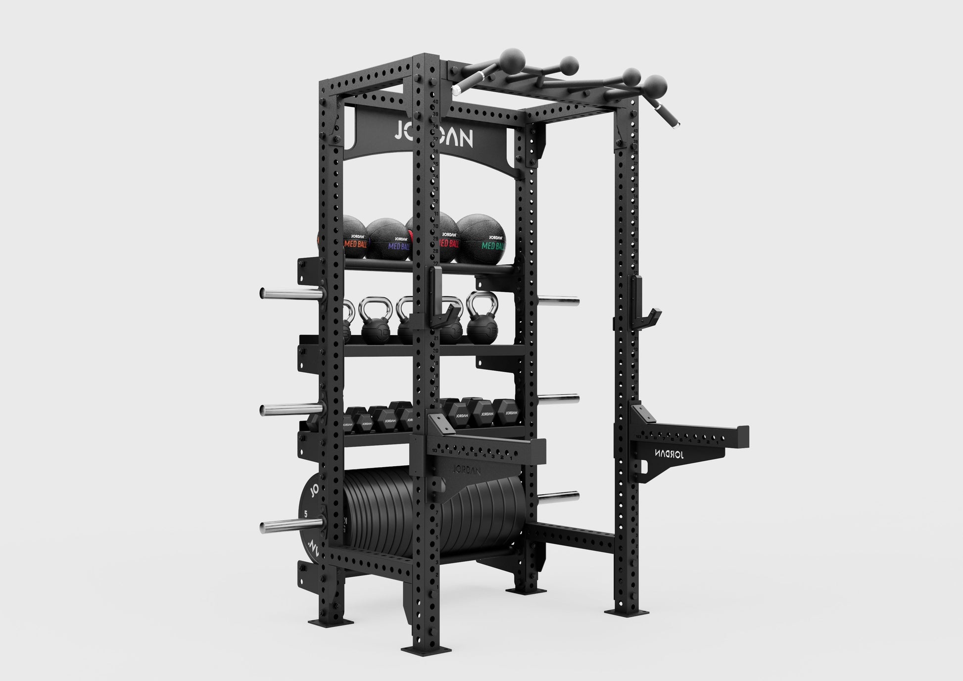 JORDAN J75 Compact Power Rack - Black - view 6