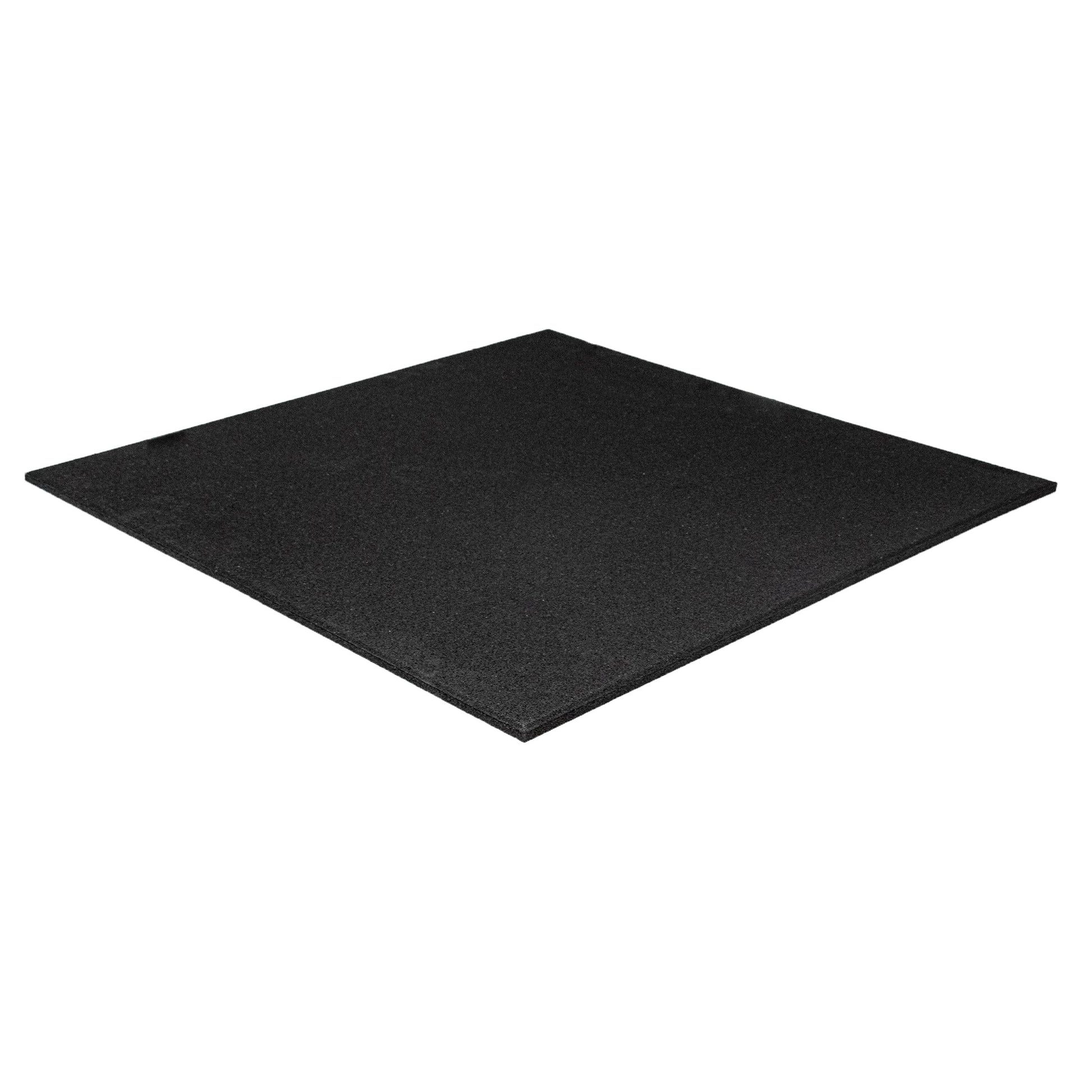 JORDAN Activ Square - SBR Gym Flooring - 1000mm x 1000mm x 20mm - Black Tile - main product view