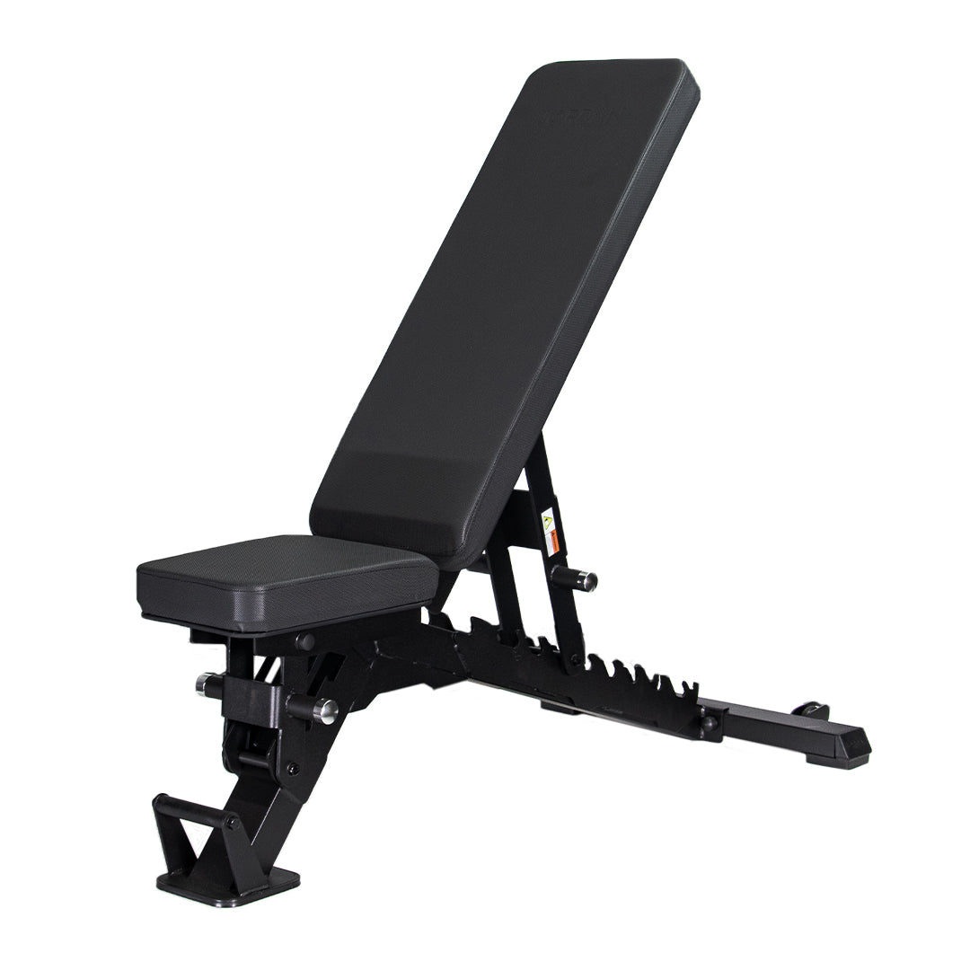 JORDAN Adjustable FID Bench - Black - alternate angle