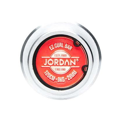 JORDAN Steel Series Curl Bar with bearings - alternate angle