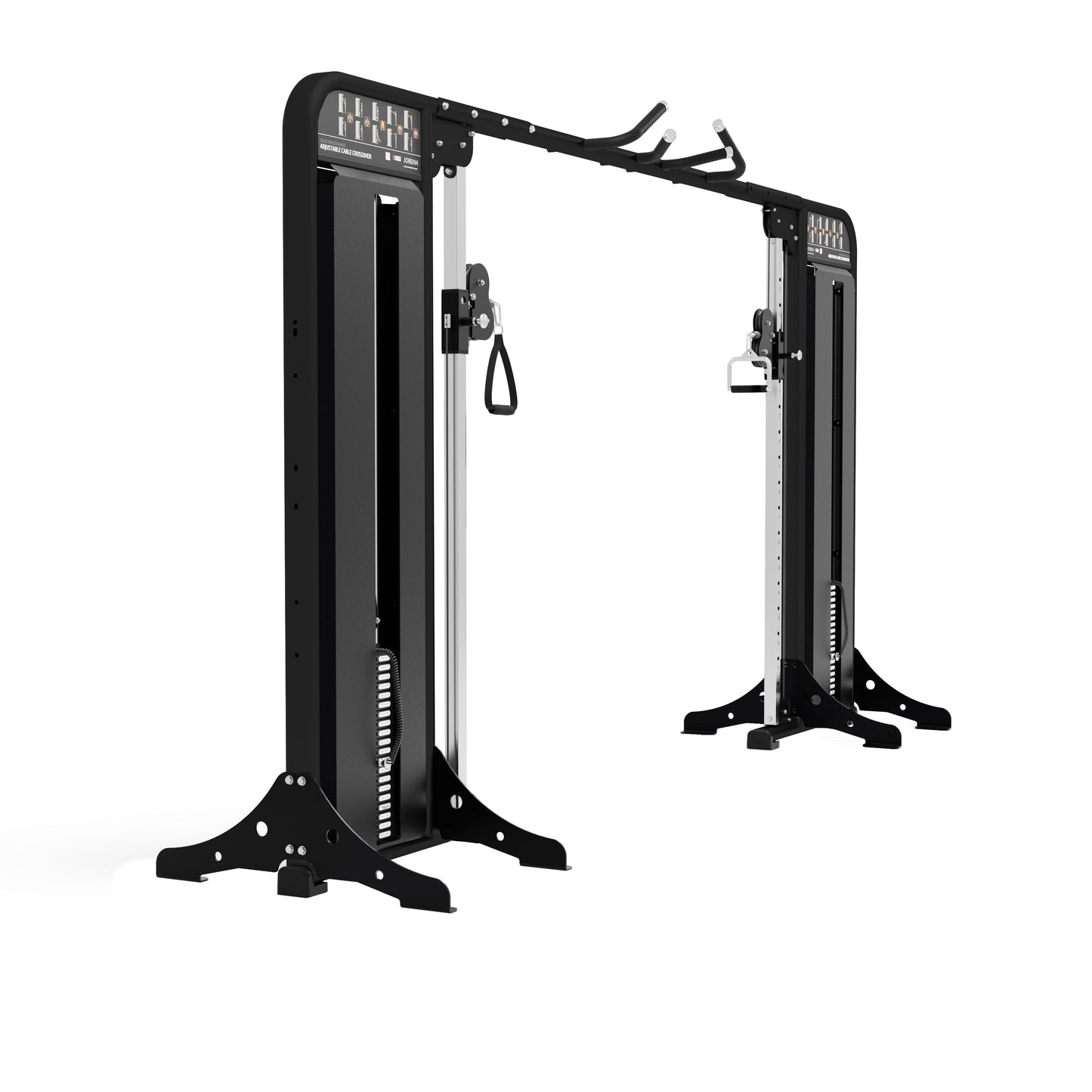 JORDAN Cable Crossover - 2 x 100kg Weight Stacks - Black - main product view