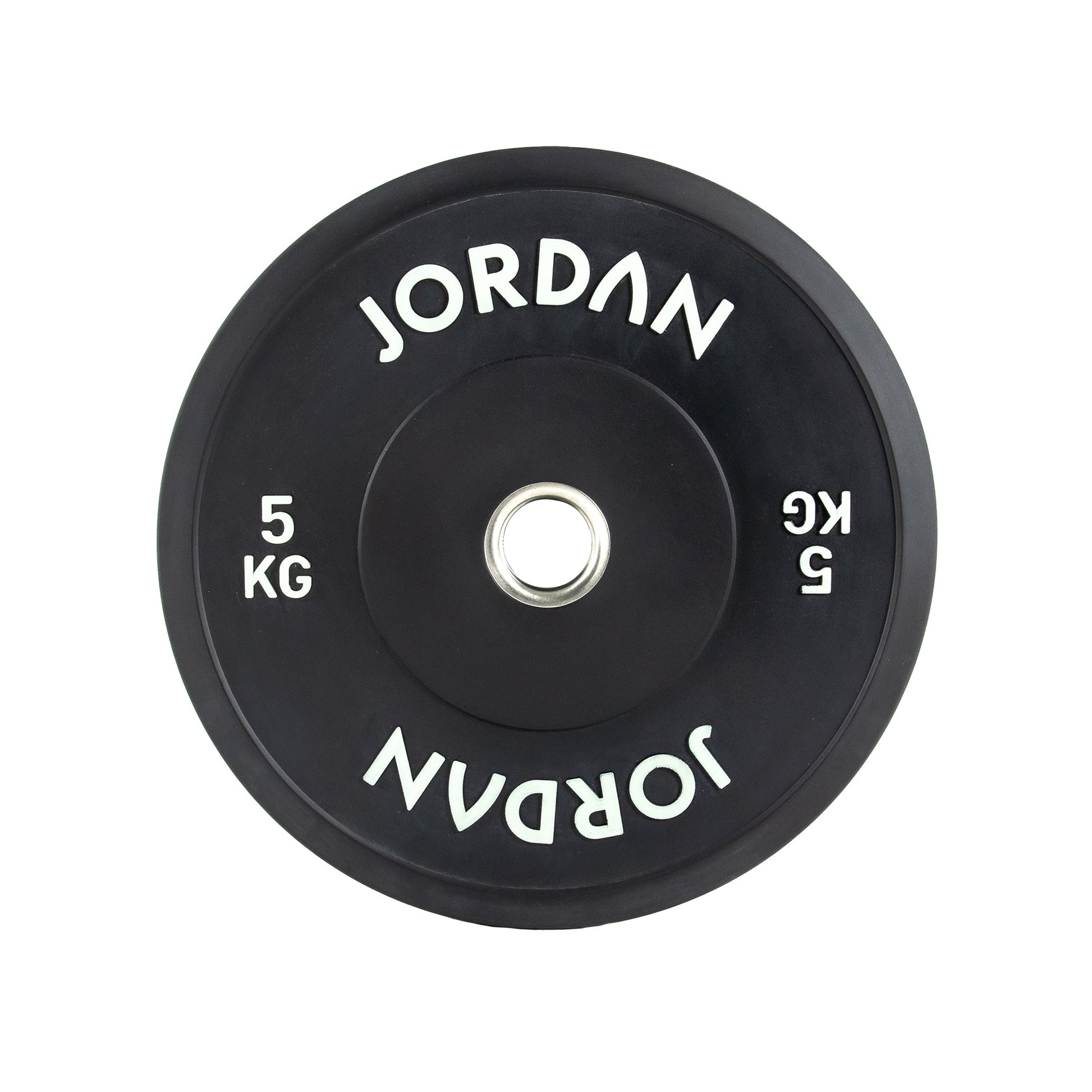 JORDAN 20kg Coloured Rubber Bumper Plate - Blue - AresFit