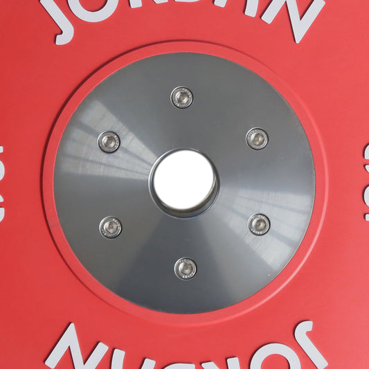 JORDAN 140kg Calibrated Colour Rubber Competition Plate Set - 2x10kg, 2x15kg, 2x20kg, 2x25kg - main product view