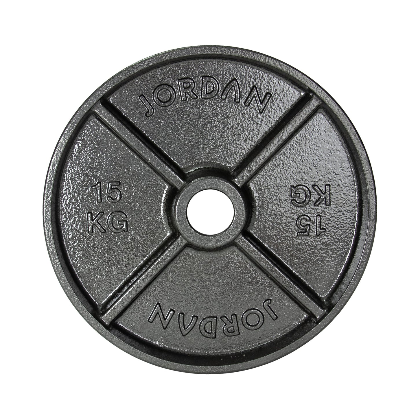 JORDAN 200kg Deep Dish Olympic Weight Plate Set - 4x2.5kg, 6x5kg, 4x10kg, 2x15kg, 2x20kg, 2x25kg - AresFit