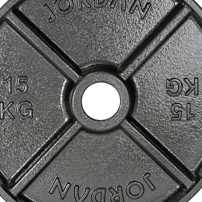JORDAN 20kg Deep Dish Olympic Weight Plate - AresFit