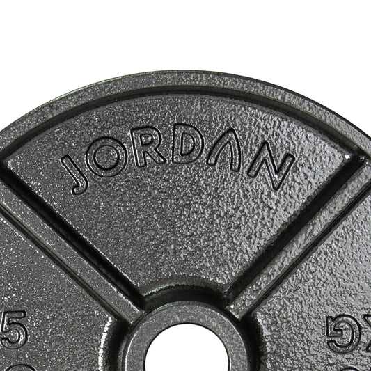 JORDAN 400kg Deep Dish Olympic Weight Plate Set - 8x2.5kg, 6x5kg, 4x10kg, 6x15kg, 6x20kg, 4x25kg - main product view