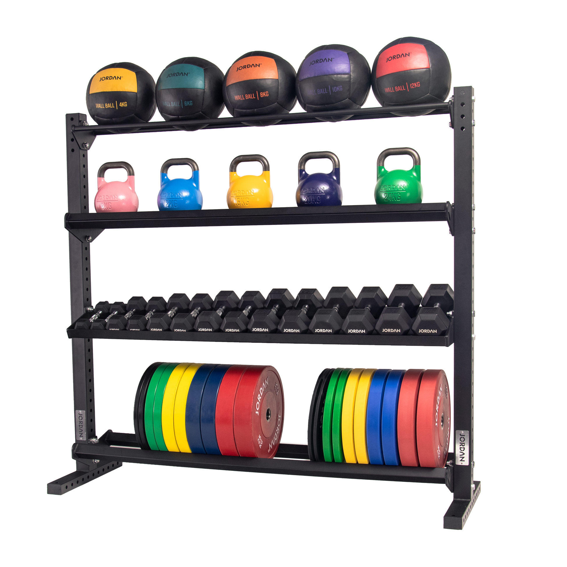 JORDAN HELIX Multi Storage Rack Upright - 1200mm - Each - alternate angle