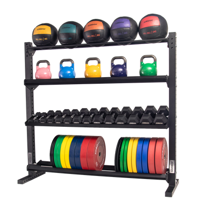 JORDAN HELIX Multi Storage Rack Upright - 1800mm - Each - alternate angle