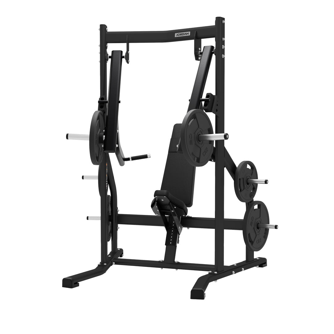 JORDAN Iso-Lateral Decline Chest Press - Black - main product view
