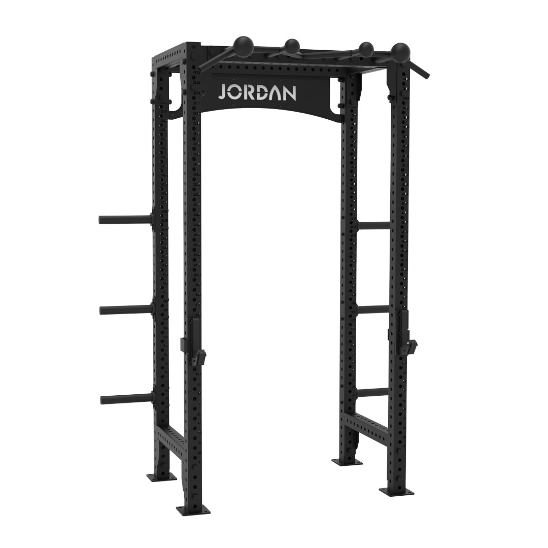 JORDAN J75 Compact Power Rack - Black - detail view