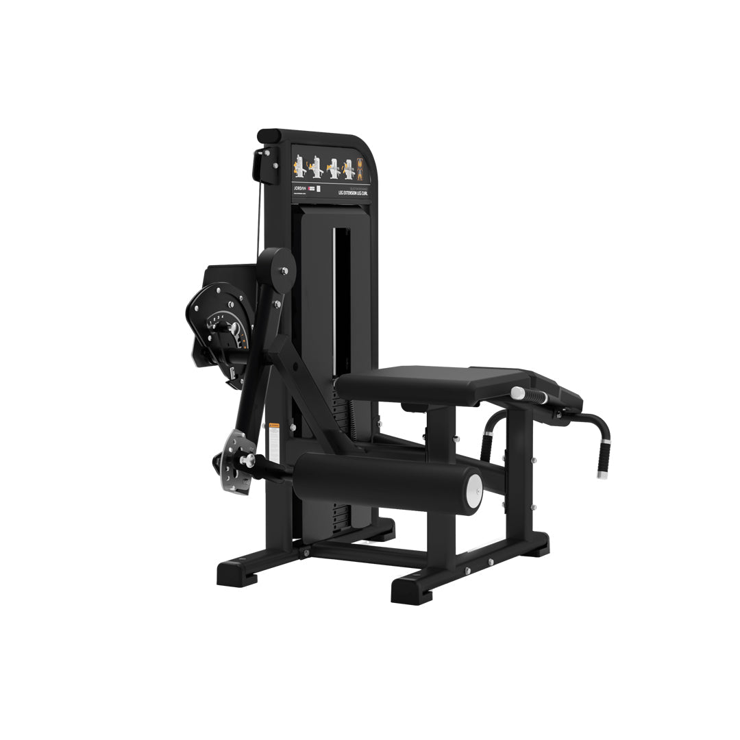 JORDAN Leg Extension / Leg Curl - 100kg Weight Stack - Black - main product view