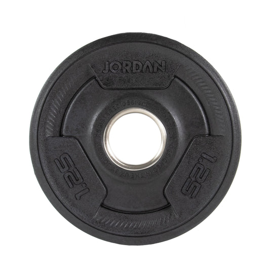 JORDAN 20kg Rubber Tri Grip Olympic Plate - AresFit