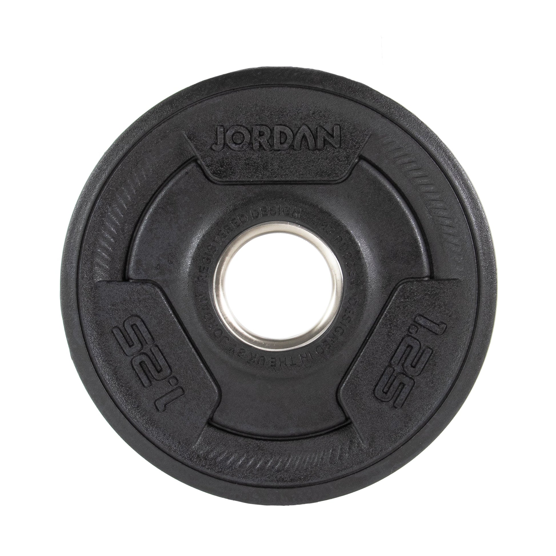 JORDAN 1000kg Rubber Tri Grip Olympic Plate Set - AresFit