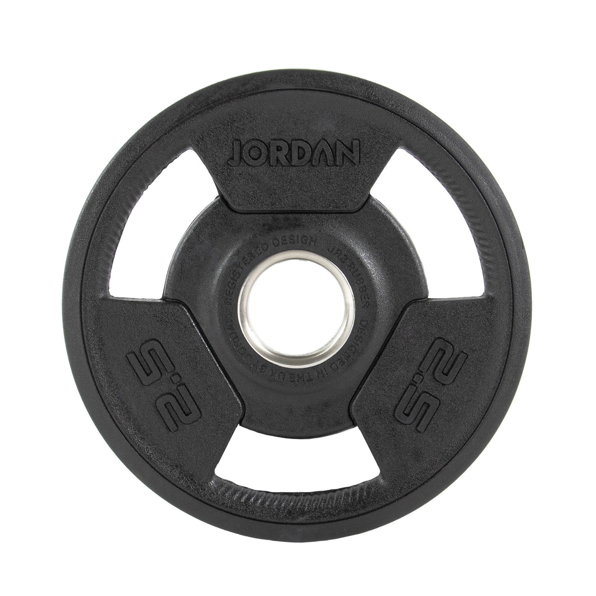 JORDAN 1000kg Rubber Tri Grip Olympic Plate Set - AresFit