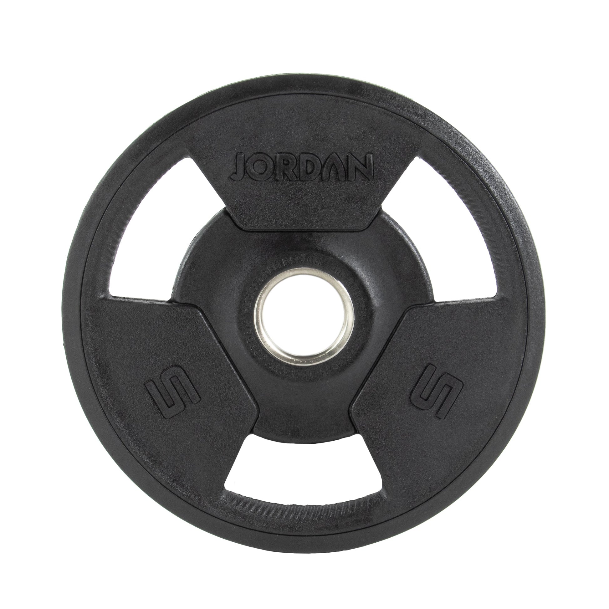 JORDAN 1000kg Rubber Tri Grip Olympic Plate Set - AresFit