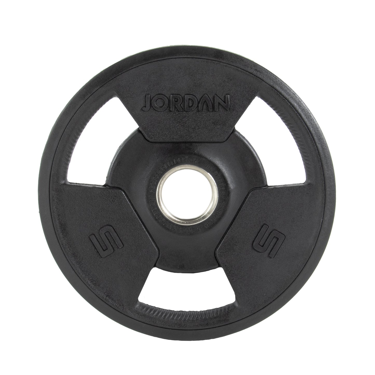 JORDAN 20kg Rubber Tri Grip Olympic Plate - AresFit